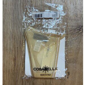 Vintage Cosabella G-String Sand Mesh O/S Made In Italy NEW